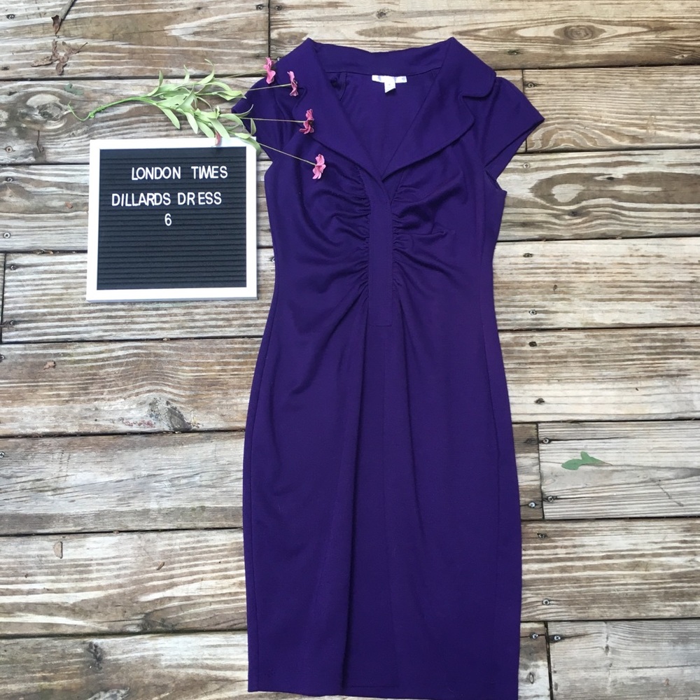 LONDON TIMES DILLARDS DRESS